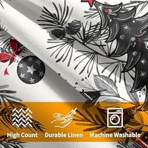 Kawani Christmas Trees Throw Pillow Covers 18x18 Inches, Set of 2 Red Black Buffalo Plaid Xmas Bells and Tree Cotton Linen Pillow Cushion Case for Couch Sofa Home Winter Holiday Decor Kawani Christmas Trees Throw Pillow Covers 18×18 Inches Set of 2 Red Black Buffalo Plaid Xmas Bells and Tree Cotton Linen Pillow Cushion Case for Couch Sofa Home Winter Holiday Decor