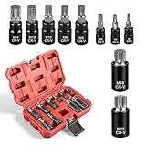 Processus d'Usinage de Précision : Chaque coffret embout torx 12 pans est soumis à un usinage de précision pour garantir des dimensions exactes, associé à une construction robuste en acier au chrome-vanadium pour offrir une capacité de couple exceptionnelle. La haute précision de rotation assure une transmission stable du couple dans diverses opérations, ce qui le rend idéal pour les scénarios d'assemblage et de démontage à forte charge.