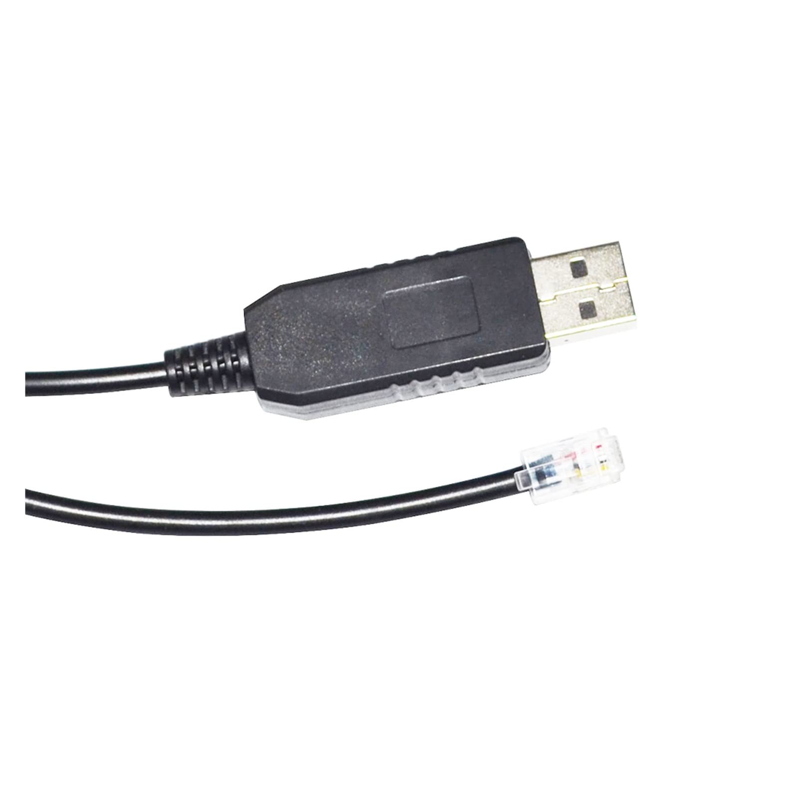 Cavo seriale FT232RL CHIP USB a RS232 RJ11 RJ9 4P4C adatto per PC a NEXSTAR controllo manuale del cavo AVX Mount (1,8 m)