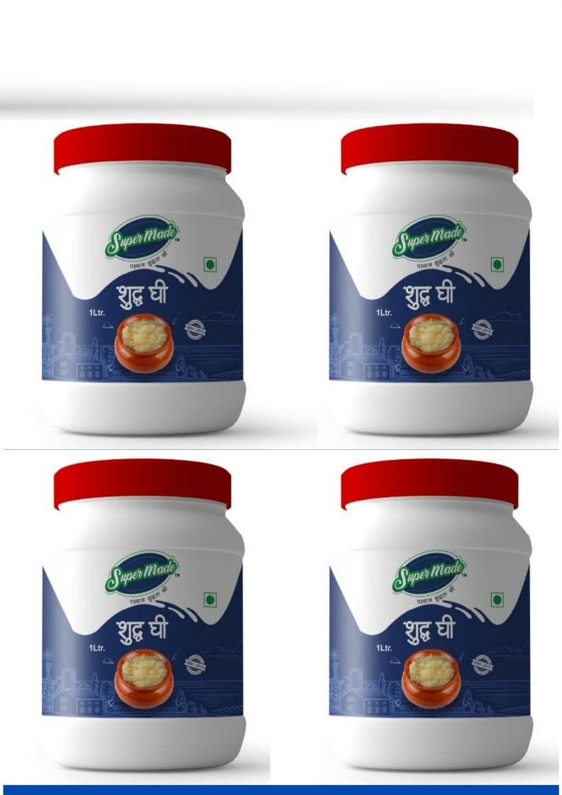 Buy SuperMade Cow Ghee Pure Cow Ghee Desi Ghee Grassfed, Cultured