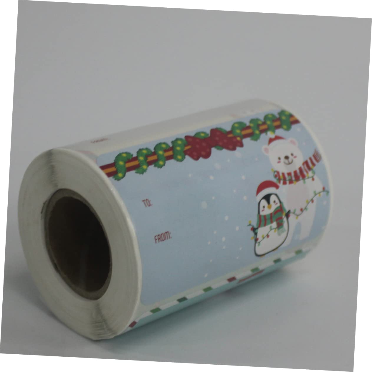 VILLCASE 6 Pz Etichette Natalizie Adesivi Con Di Natale Etichette Per Le Vacanze Targhette Natalizie Etichettatura Adesiva Etichette Adesive Per Barattoli Di Natale