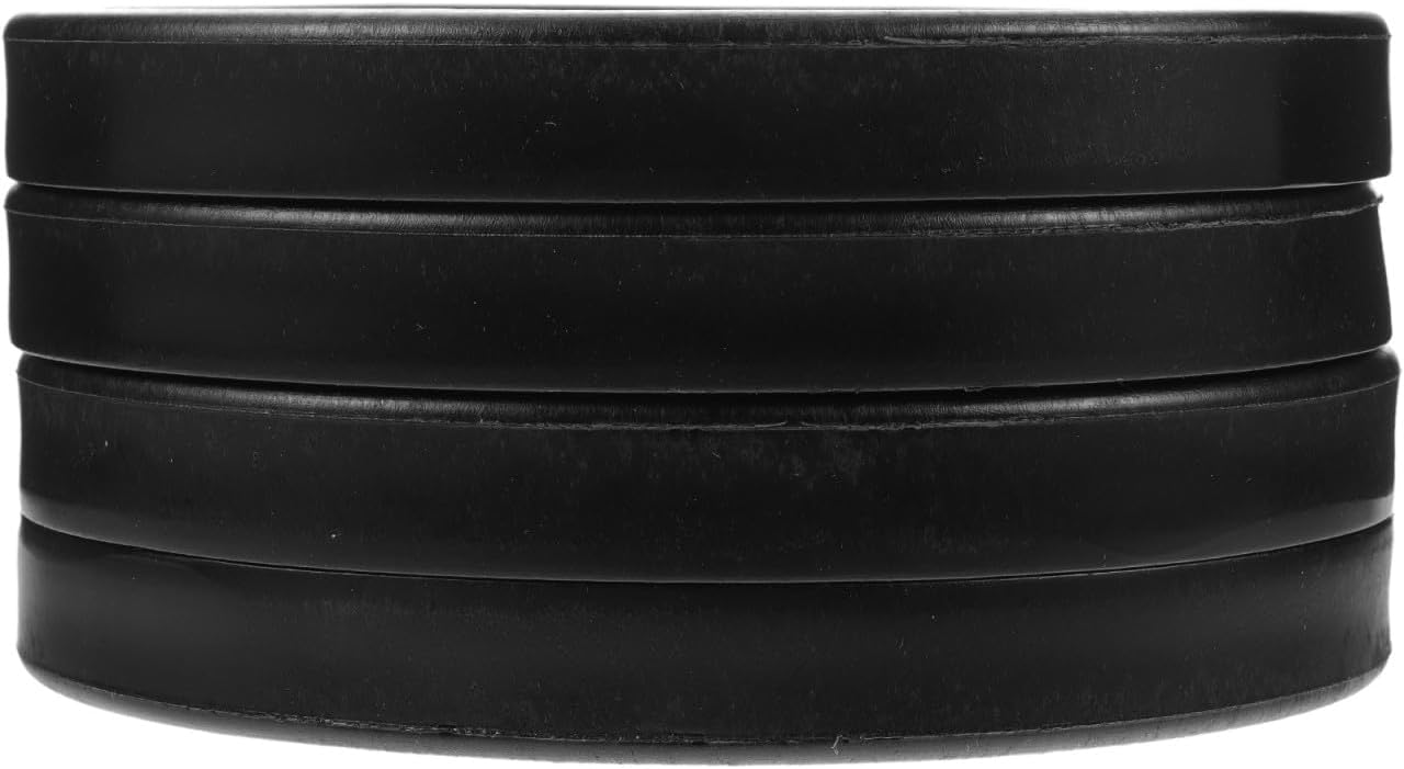 balacoo 4pcs Non-Slip Fitness Equipment Coasters Furniture Floor Protectors for Gym Use Heavy-Duty Caster Cups Shock-Absorbing Design