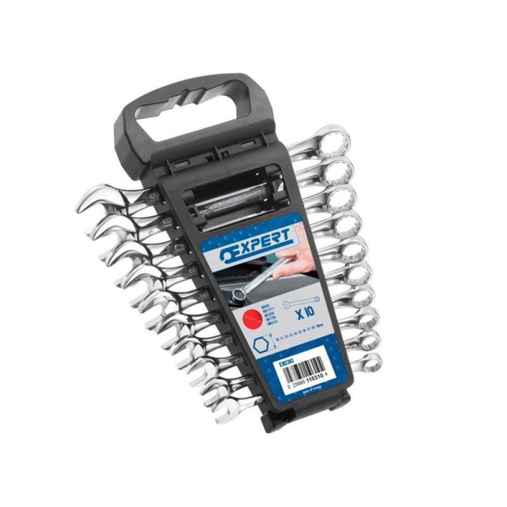 Britool Expert 10Pc Combination Spanner Wrench Set Metric E110310B