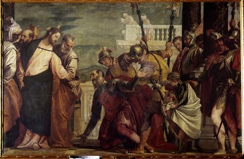 Impression tableaux peinture sur toile Jésus-Christ Véronèse décoration chambre 60x90cm