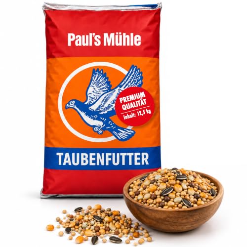 Paul´s Mühle - 12,5 kg Taubenfutter Classic für Tauben & Wildvögel
