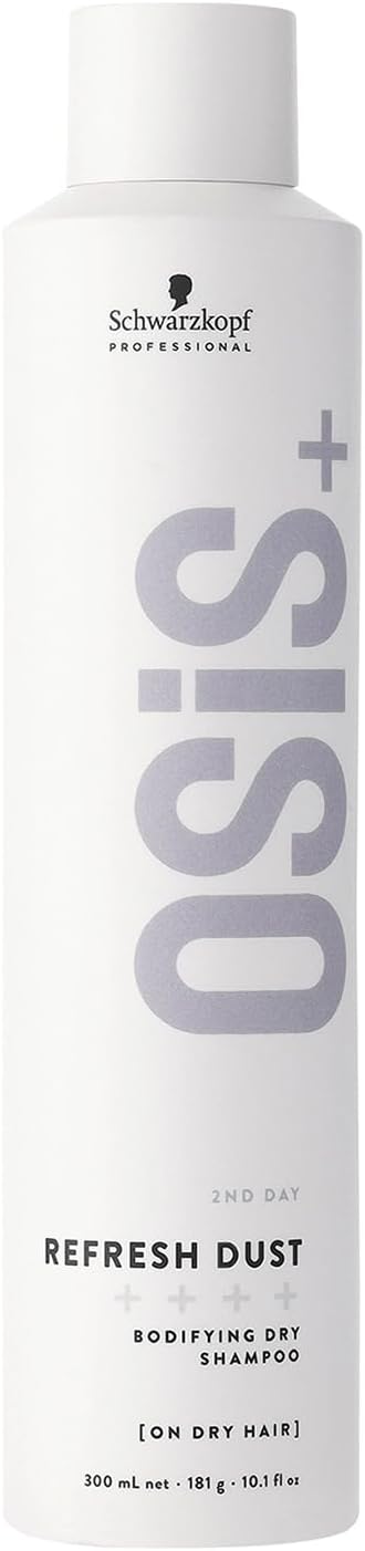 Schwarzkopf Professional OSiS Refresh Dust Bodifying Dry Shampoo For Greasy Hair And Scalp Instant Volume Hair Grip Fullness 300 ml