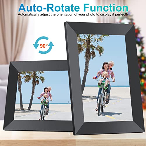 Frameo 10.1 Inch Wifi Digital Picture Frame With 1280 * 800P Ips Touch Screen Hd Disply,Built-In 16Gb Storage,Video Clips And Slide Show,Send Photos Instantly From Anywhere With Via Free App… #TOP3