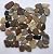 Pebble Floor Tiles Interlocking Pebble Stone (1-Sheet) for Kitchen, Bathroom, Deck and Patio Flooring | Indoor and Outdoor Use | Natural Yosemite Forest Stones Tile