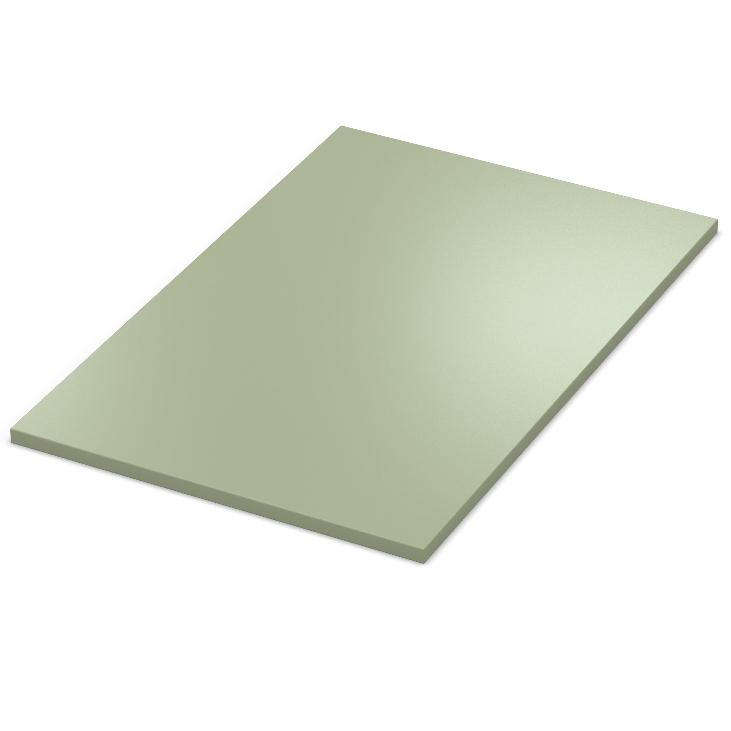 AUPROTEC Plateau de table 19 mm Vert avocat 700 mm x 600 mm Plaque en bois mélaminé aggloméré avec bord ABS de 2 mm Choix : 70 x 60 cm