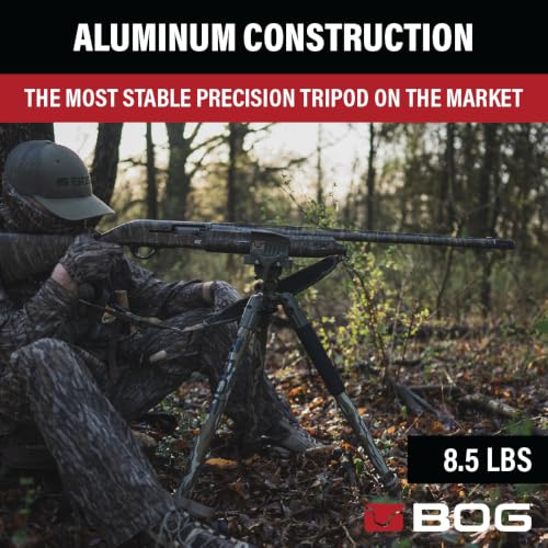 Image of BOG DeathGrip Hunting Tripod, 7 inch-59 inch, Lightweight, Gun Clamp, Shooting Rest