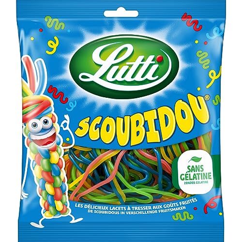 Bonbons Scoubidou Lutti MO3664346336727 – Mélange de 4 Goûts Fruités 200g - vue 4