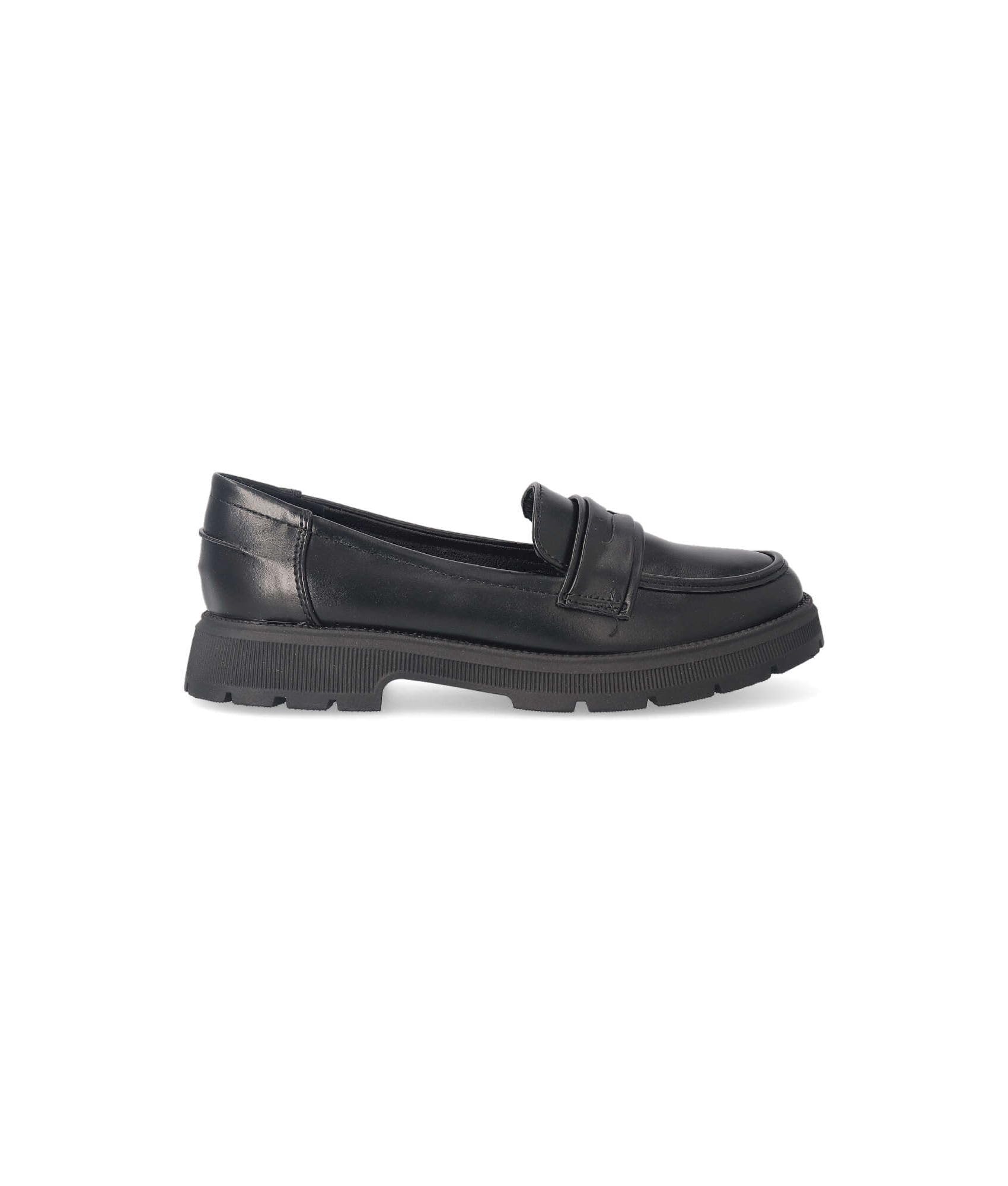 PEKE'S by Vanessa PEKES Zapato mocasín colegial Negro niña