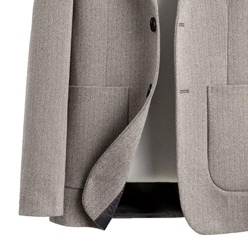 Men's Stylish Wool Blend Blazers Casual Spring Fall Trendy Suit Jacket Fashion Versatile All-Match Sport Coat4