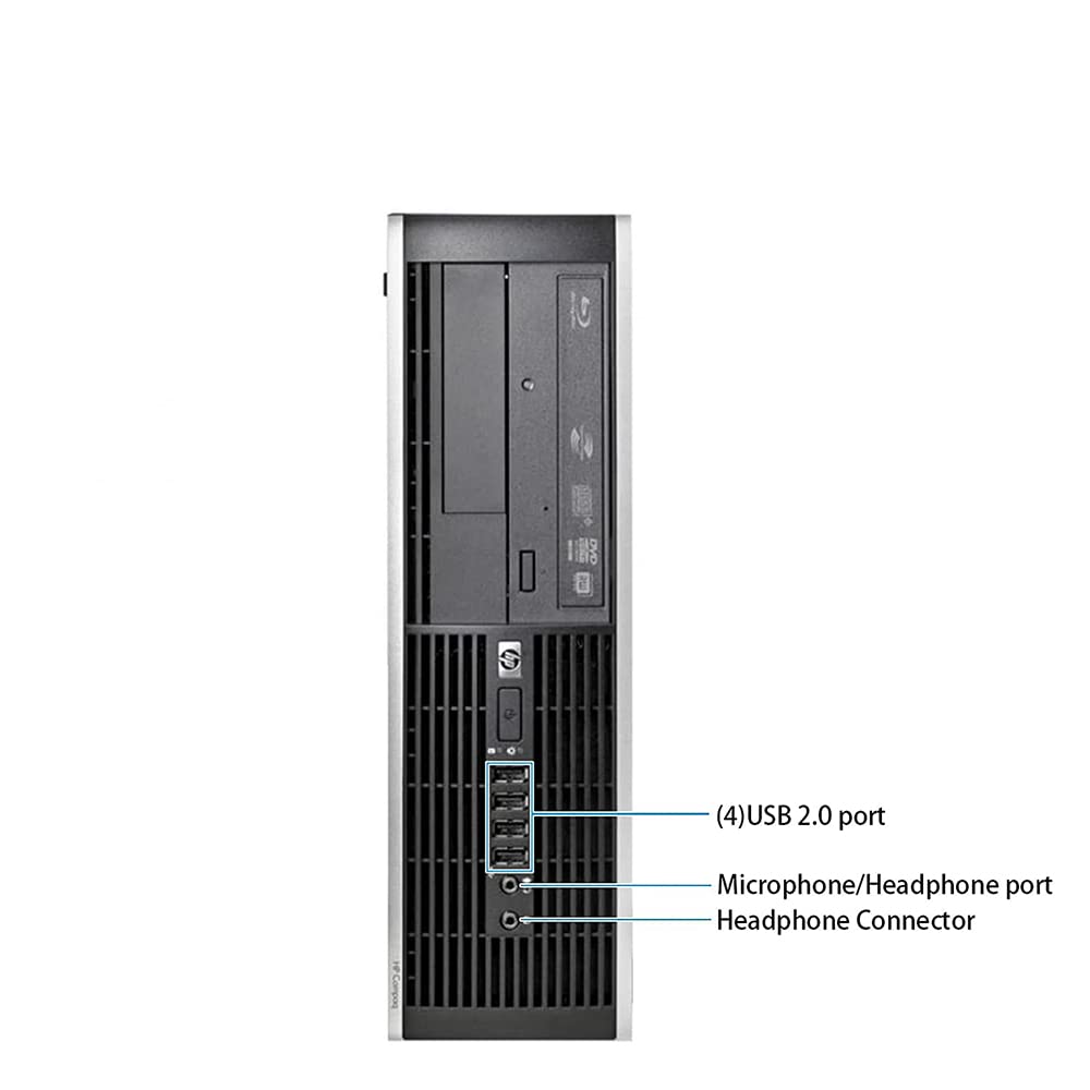 HP, Pc desktop i7 pronto all'uso,16 Gb Ram, ssd 512Gb, Wi Fi, Libre Office, Windows 11 PRO, Computer fisso Pc i7 Pornto all'Uso (Ricondizionato)