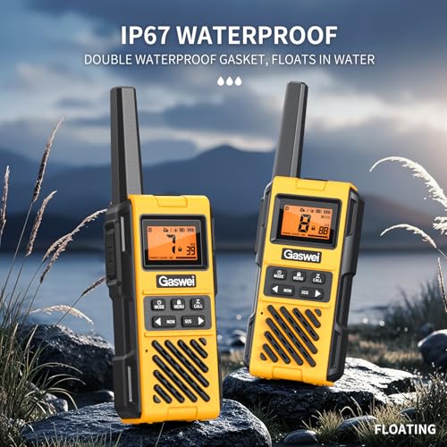 Image of Gaswei G1pro+ IP67 Waterproof Walkie Talkies Long Range for Adults