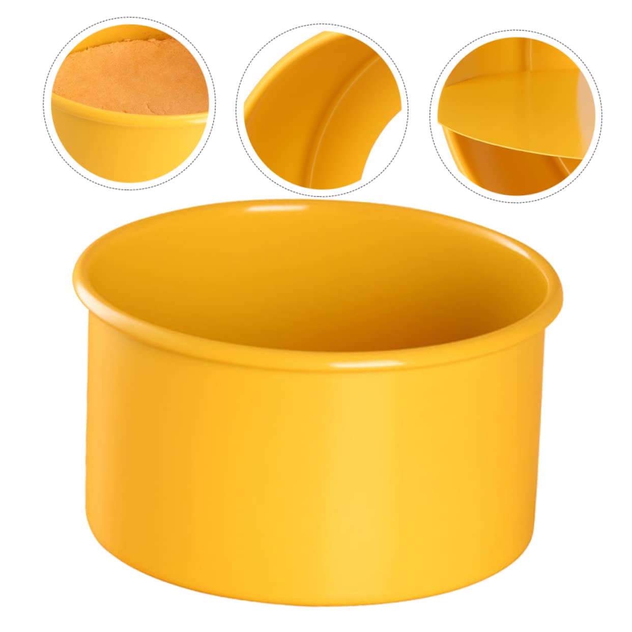 Moule à Pâtisserie Rond Antiadhésif en Acier Inoxydable pour Gâteau