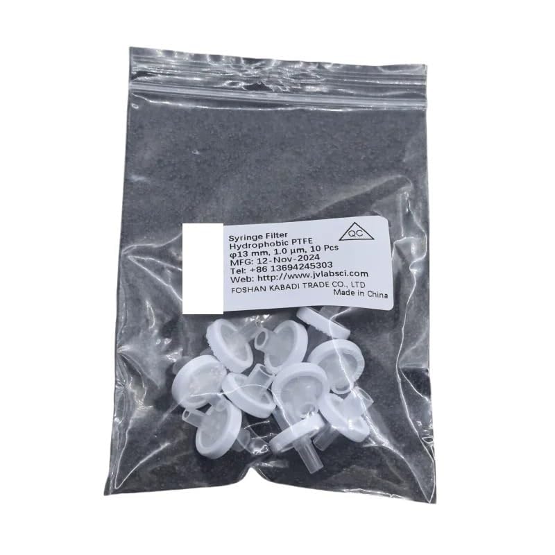 Laboratory Nylon Syringe Filter, Ruhr Lock Diameter 13mm 0.1 0.22 0.45 0.8 1 1.2 3 5 10 Micron Needle Filter 10/PK(1.2 Micron)