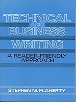Technical and Business Writing: A Reader-Friendly Approach 013901943X Book Cover