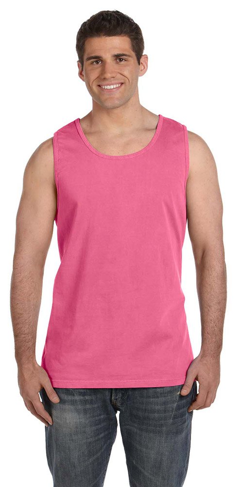 Comfort Colors Ringspun Garment-Dyed Tank, 3XL, Crunchberry