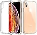 Matone iPhone Xs Case, iPhone X Case, [Crystal Clear] Slim Protective Scratch Resistant Shock Absorption Bumper Soft TPU Case Cover for Apple iPhone Xs (2018)/iPhone X (2017)