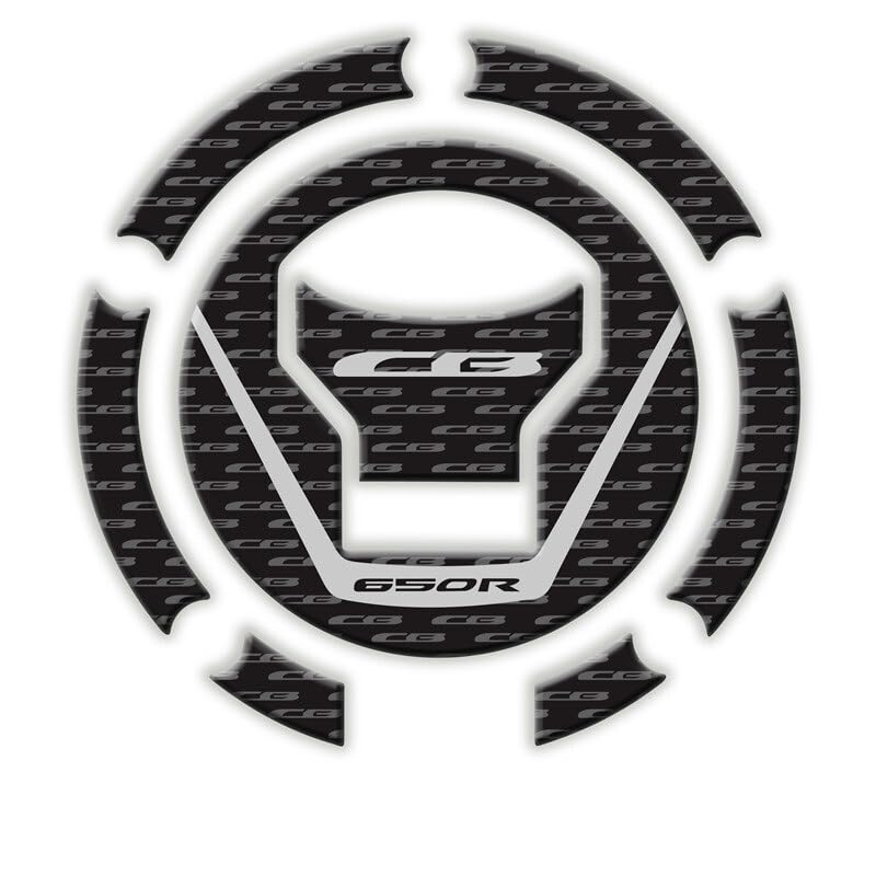 Protection réservoir CB650R 2019 : tampon autocollant noir anti-rayures