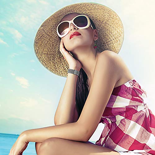 Haveda Fabric Compatible For Apple Watch Band Series 6 Series 5/4 40Mm, Soft Accessories For Apple Watch Se, Iwatch Bands 38Mm Womens, Cloth For Apple Watch Band 38Mm Series 3 2/1 Men (Light Gray) #TOP2