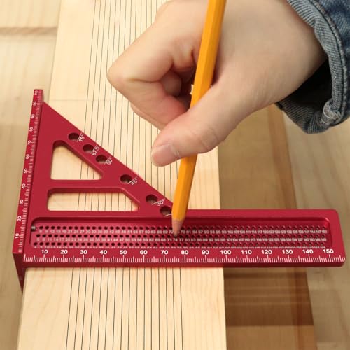 Regla Medidora 3D de Aluminio para Carpintería 22.5-75° miniatura 6
