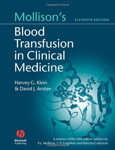 Mollison's Blood Transfusion in Clinical Medicine