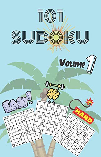 101 Sudoku: Band 1 | für Erwachsene | Leicht bis schwer | Großdruck | Kleinformat Buch | Lösungen | (German Edition)