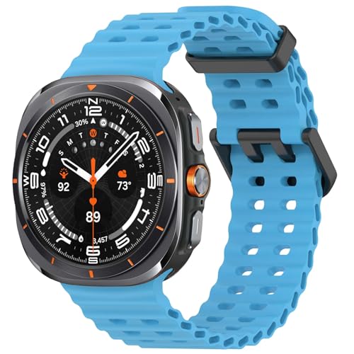 Bracelet de sport pour Galaxy Watch 7 Ultra, l'accessoire idéal du running au surf
