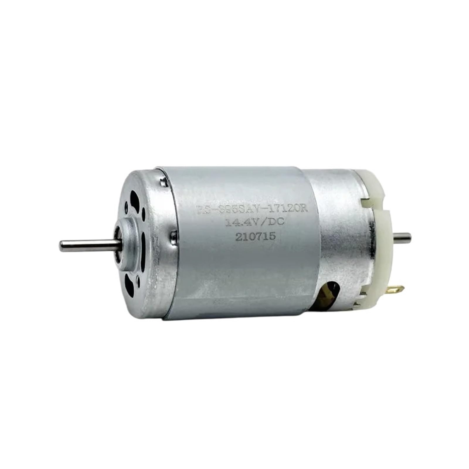 QWZTAEOZA 12V 14.4V 4600rpm RS395 Electronic Starter Double Output Shaft Carbon Brush 395 390 DC Electronic Starter