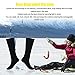 Xcello 1 Set Winter Cotton Heated Socks, Rechargeable Electric Heated Socks for Men and Women, Ideal for Outdoors, Skating, Skiing, Hunting, Fishing