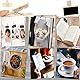 RXKFIGX 50 Stück Holz Kreidetafel Klein Mini Kreidetafel Set Mini Tafel Memotafel Mit Klammer Mini Tafeln Zum Beschriften Hölzern Mini Tafeln mit Klipp Home Hochzeit Party Dekoration Kräutertöpfen