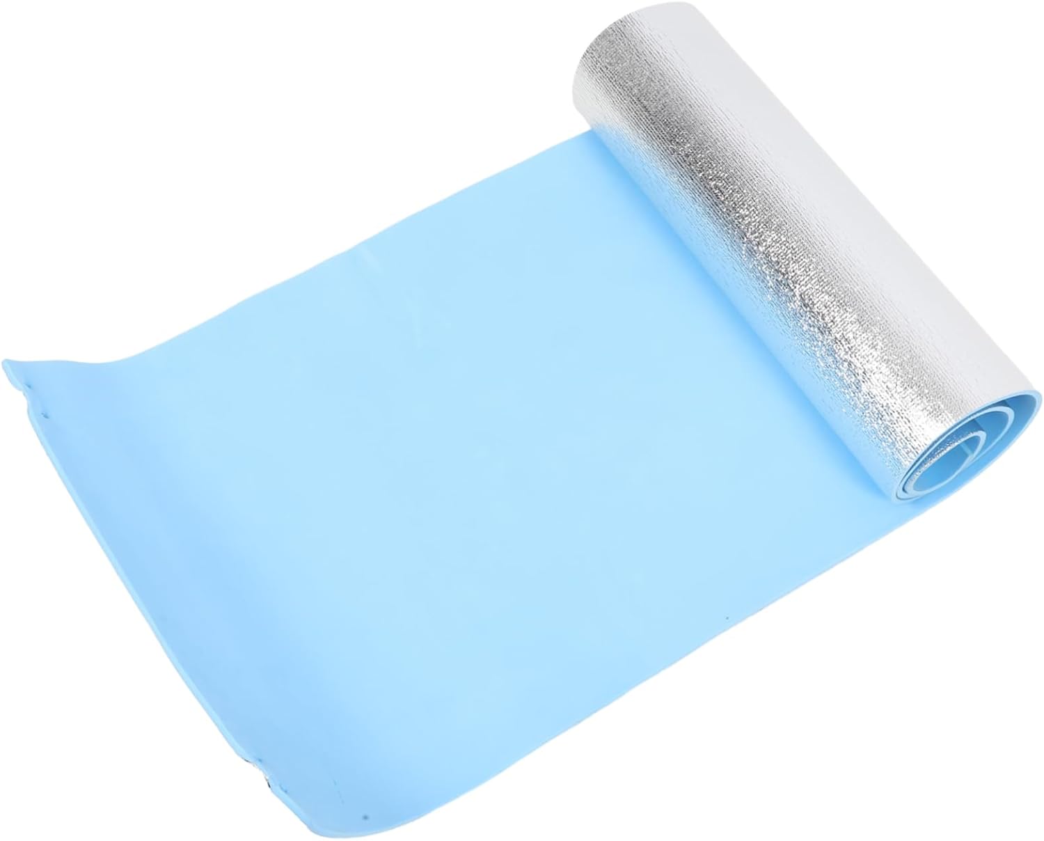 1Pc Aluminum Foil Eva Yoga Mat Lightweight Dampproof Camping Picnic Cushion for Outdoor Travel Home Use