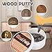 SEISSO Wood Putty, Gray Wood Filler Paintable, Wood Putty Outdoor Waterproof, Wood Repair Putty Stainable, Wood Furniture Repair kit - Restore Wooden Table, Cabinet, Floors, Door