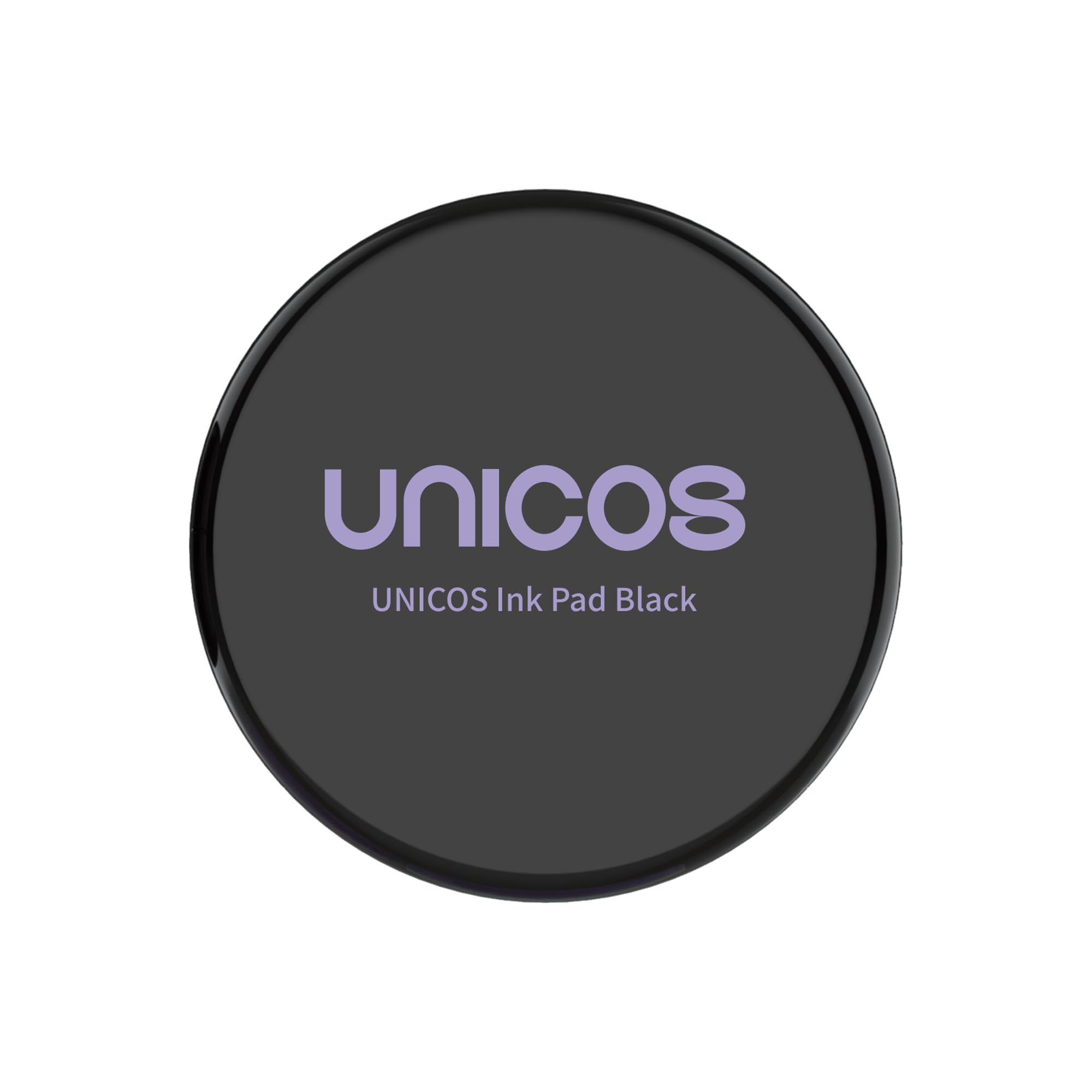 Unicos Lower Lash Stamp Ink Pad, Long-Wear Gel Eyeliner, Waterproof & Smudge-Proof, Long-Lasting, Natural Look, Easy to Use, Black 1 Count
