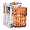 Himalayan glow 1332 piller salt basket lamp standard amber glow  urban country home decor