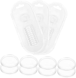 KALLORY 44 Peças Fichário Fivela Fichário Fivela Articulada Anéis De Ligação De Scrapbook Discos De Expansão Disco De Diário De Volta Às Aulas Discos Mini Planejador Discos Fichário Anel