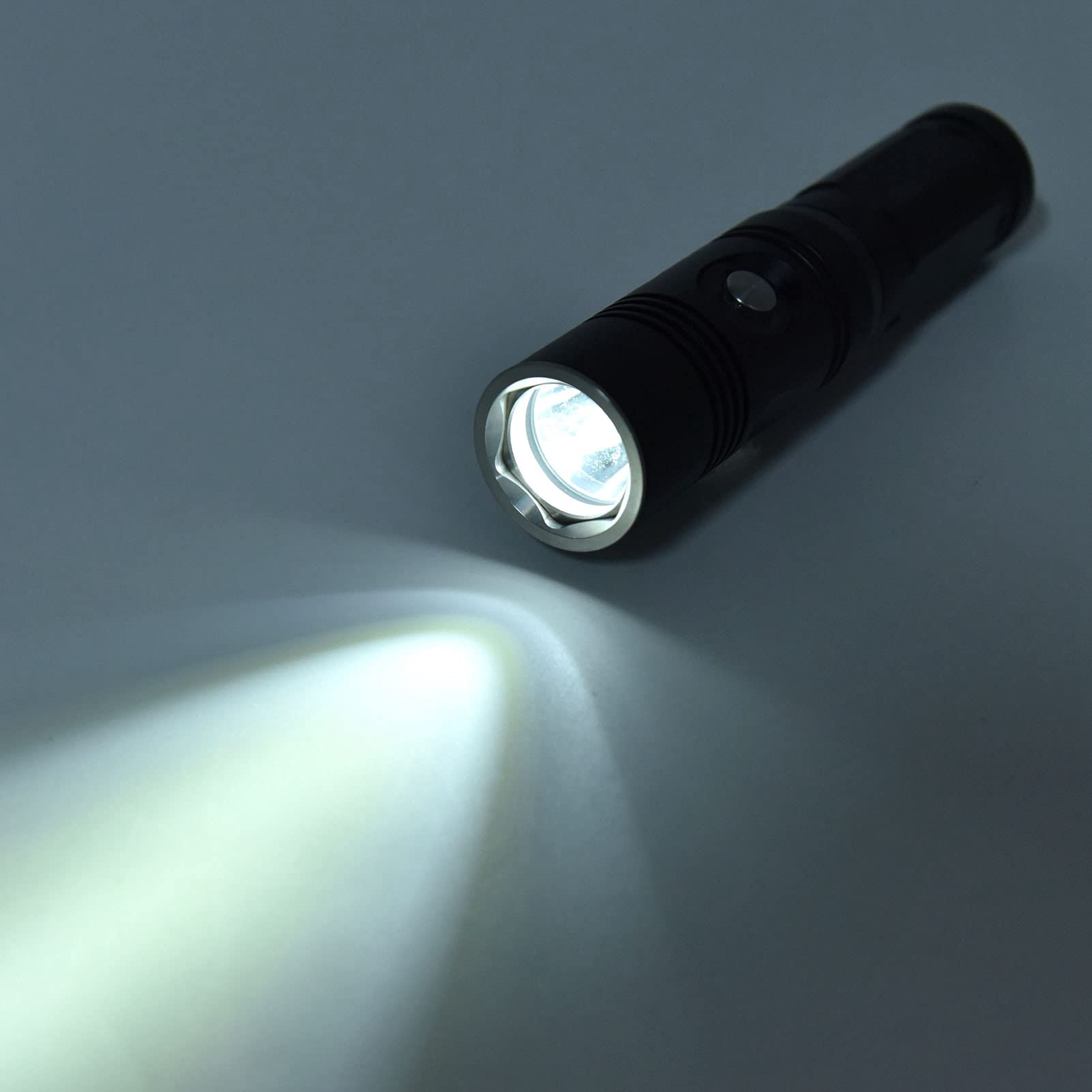 Lampada subacquea, per pesca subacquea, luce di riempimento, impermeabile IPX8, 5 modalità di illuminazione, per immersioni profonde 80 m, sport acquatici all'aperto