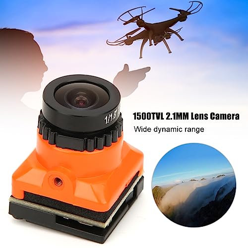 Image of Mini FPV Racing Drone Camera, RC Drone High Definition Camera 1500TVL 2.1MM Lens OSD for FPV Quadcopter