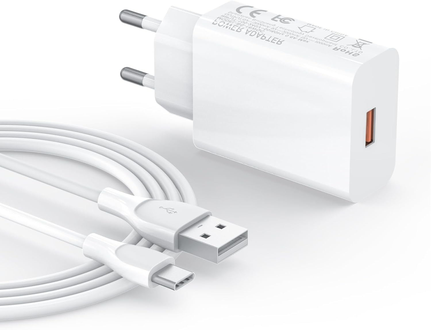 Chargeur Type C Charge Rapide pour Samsung Galaxy A14, A13, A23 5G, A12