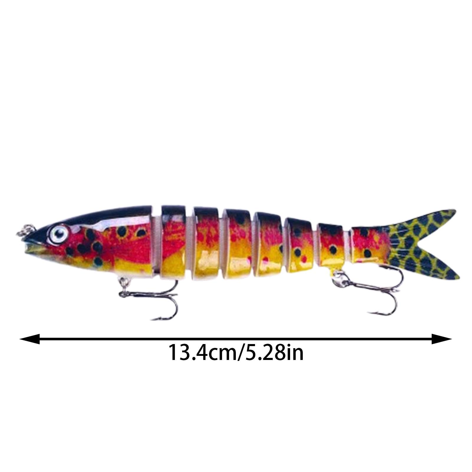 Swimbaits Multiarticolati: Attrattori Di Pesci Premium, Esca Realistica | Swimbait Multiarticolato Per Branzino, Trota E Lucio, Esche Da Pesca Submarina, Attrezzature Da Pesca Durevoli Per Pesca In Ag