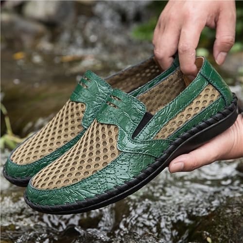 Men's Loafers Round Toe Breathable Loafer Shoes Lightweight Resistant Comfortable Fashion Slip On4