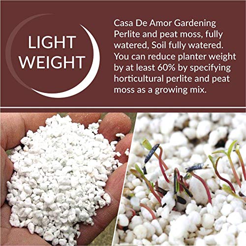 Image of Casa De Amor Perlite for Hydroponics & Horticulture Terrace Gardening Soil Conditioner Healthy Root Growth Retains Moisture Allows Aeration- 5 kg