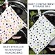 EIHI 2 Stück Wetbag Kindergarten Groß,Nasstasche Wet Bag Windeltasche Klein,Nassbeutel Kindergarten Personalisiert for Baby Stoffwindeln