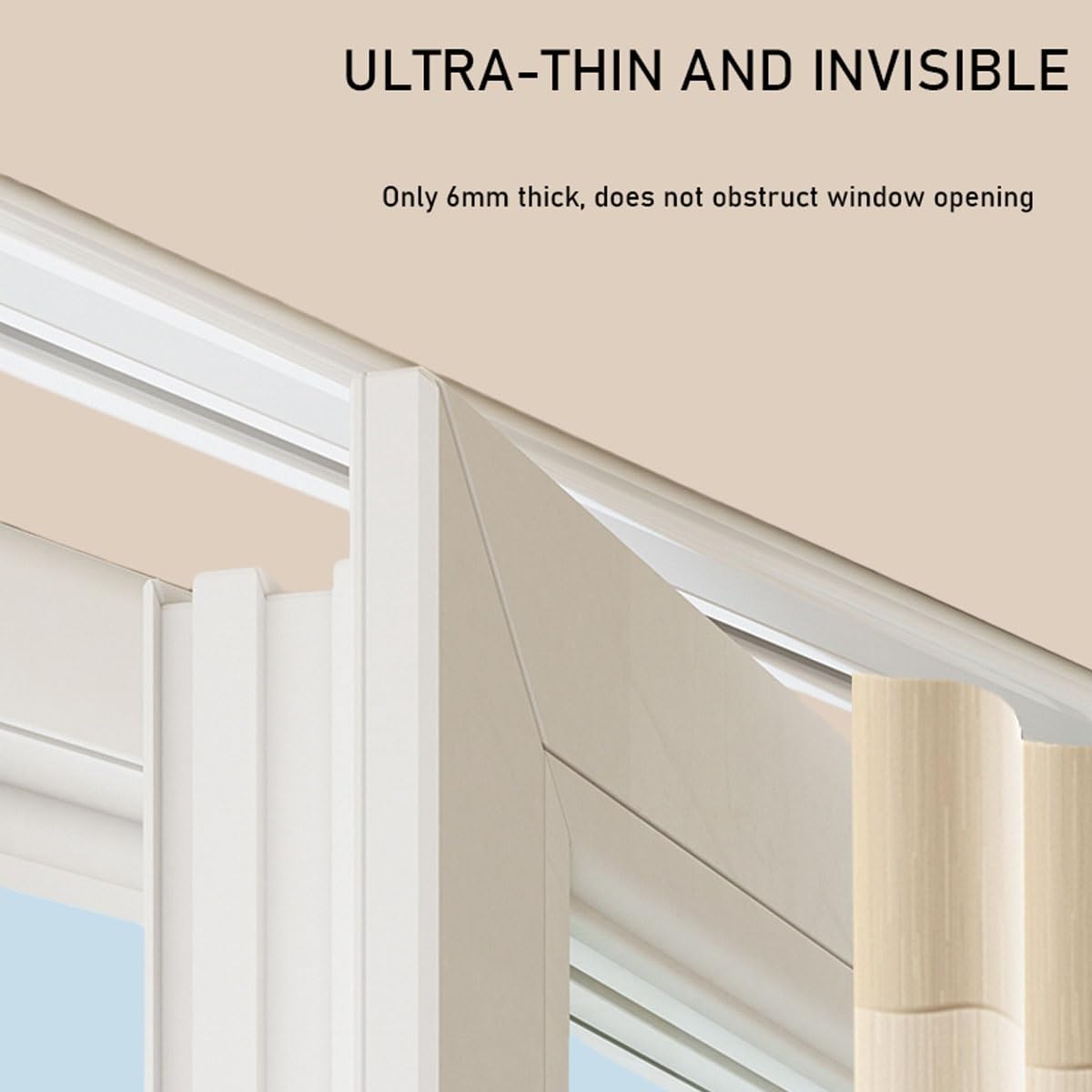 Ultra cienki 6 mm aluminiowy ain Track 1 warstwa 0,66 m montaż ścianka działowa do sypialni Livi Room & HotelsEle Champagne h