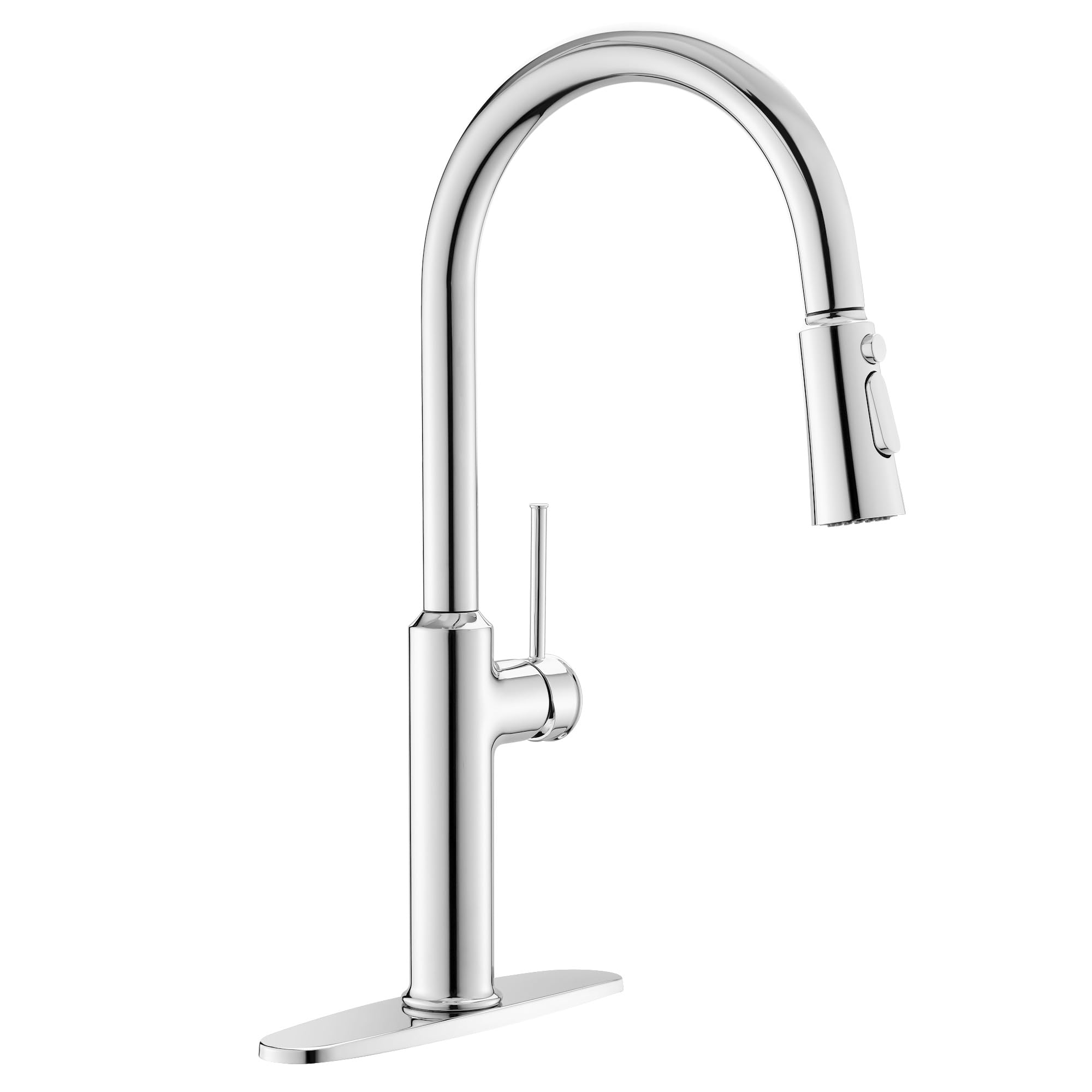 Lavatrum Polished Chrome Kitchen Faucet
