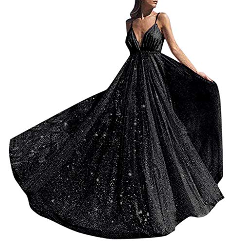 MaNMaNing Femme Robe de Cocktail Femmes Formelle Demoiselle d'honneur soirée Bal Robe Longue Mariage Robe de Cocktail Cover