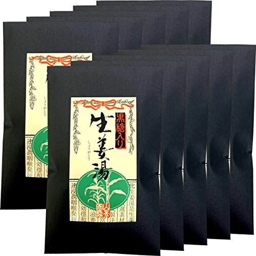 【高知県産生姜】黒糖生姜湯 300g×10袋セット 【ギフト用】 巣鴨のお茶屋さん 山年園