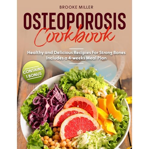 OSTEOPOROSIS COOKBOOK Audiolibro Por Brooke Miller arte de portada